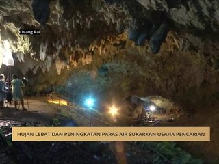 Hujan lebat dan peningkatan paras air sukarkan usaha pencarian