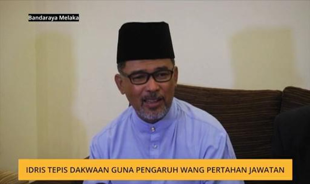 Idris tepis dakwaan guna pengaruh wang pertahan...