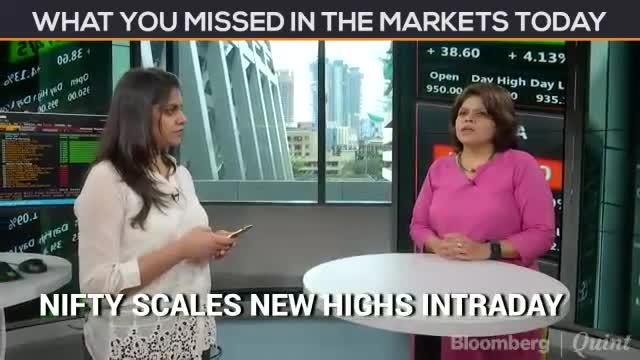 Nifty Scales New Highs Intraday