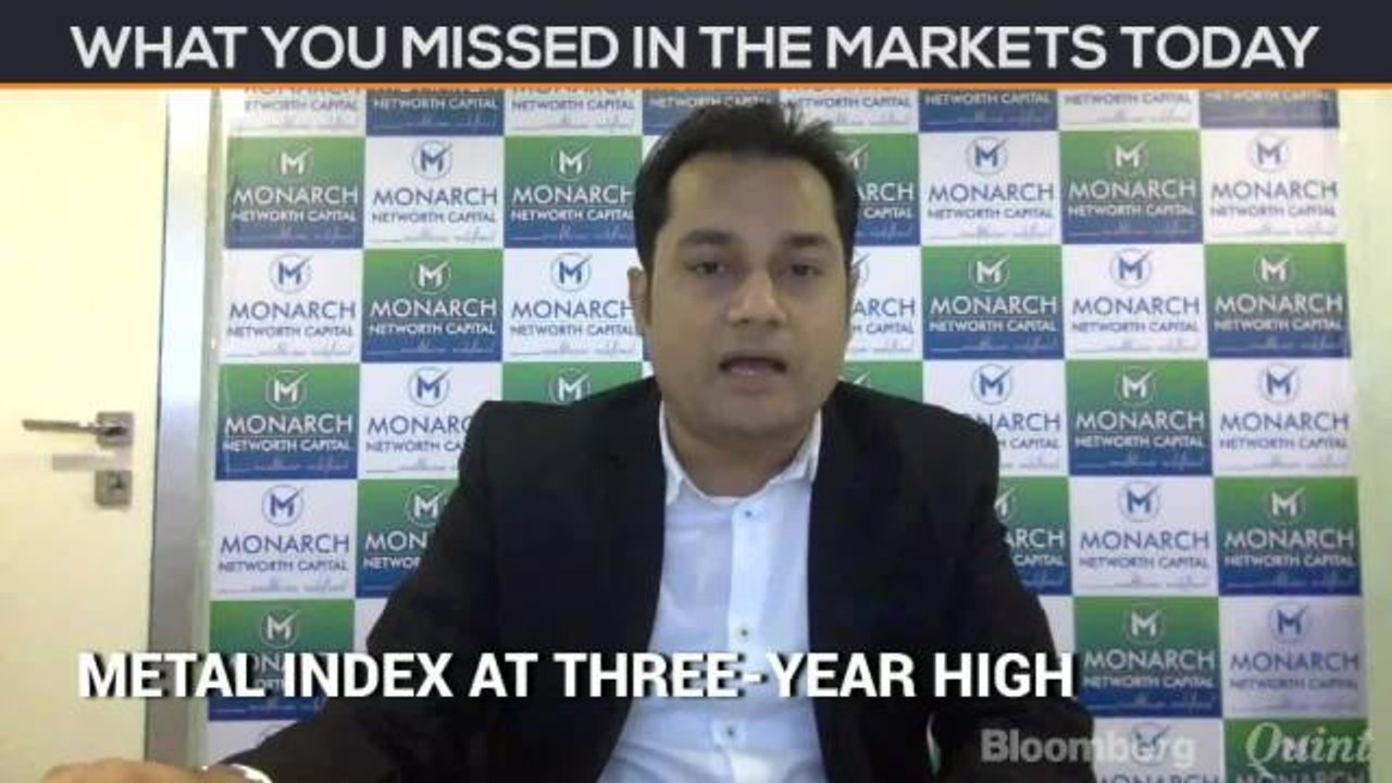 Metal Index At Three Year High