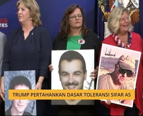 Trump pertahan 'Dasar Toleransi Sifar' AS
