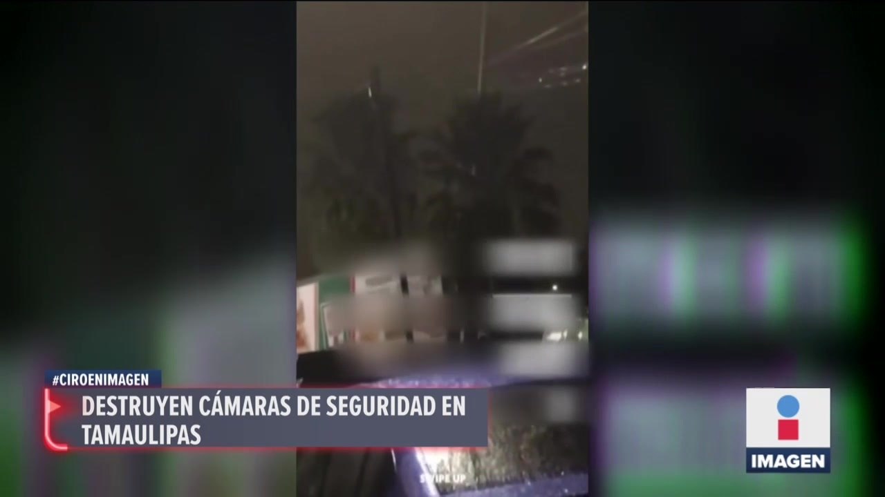 Grupos armados disparan contra cámaras de seguridad en Reynosa