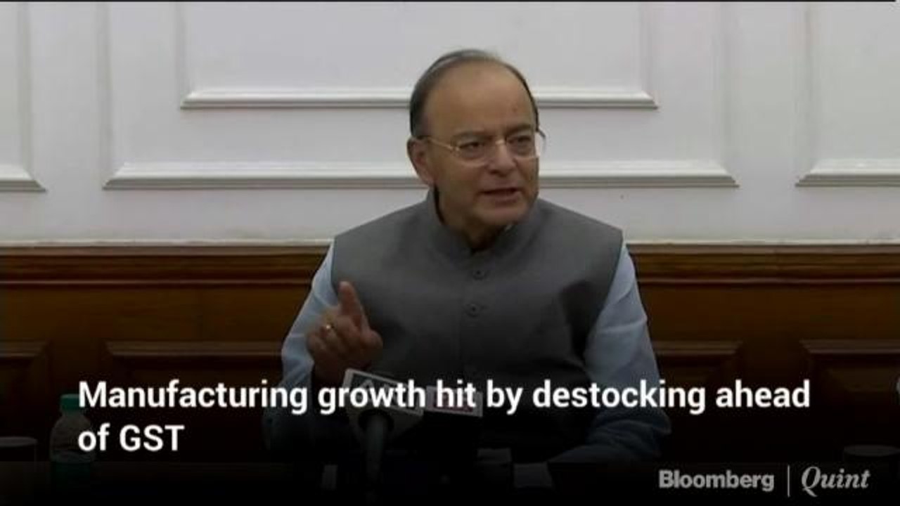 Initial Analysis Is That Services, Investments Are Improving, Manufacturing Is Declining: Arun Jaitley