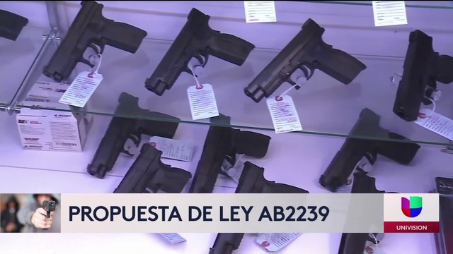 Se anuncia propuesta de ley en California para el control de la violencia con armas de fuego.
