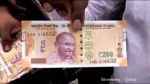 RBI Releases New Rs 200 Notes