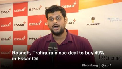 Rosneft, Trafigura Close Deal To Buy 49% In Essar Oil