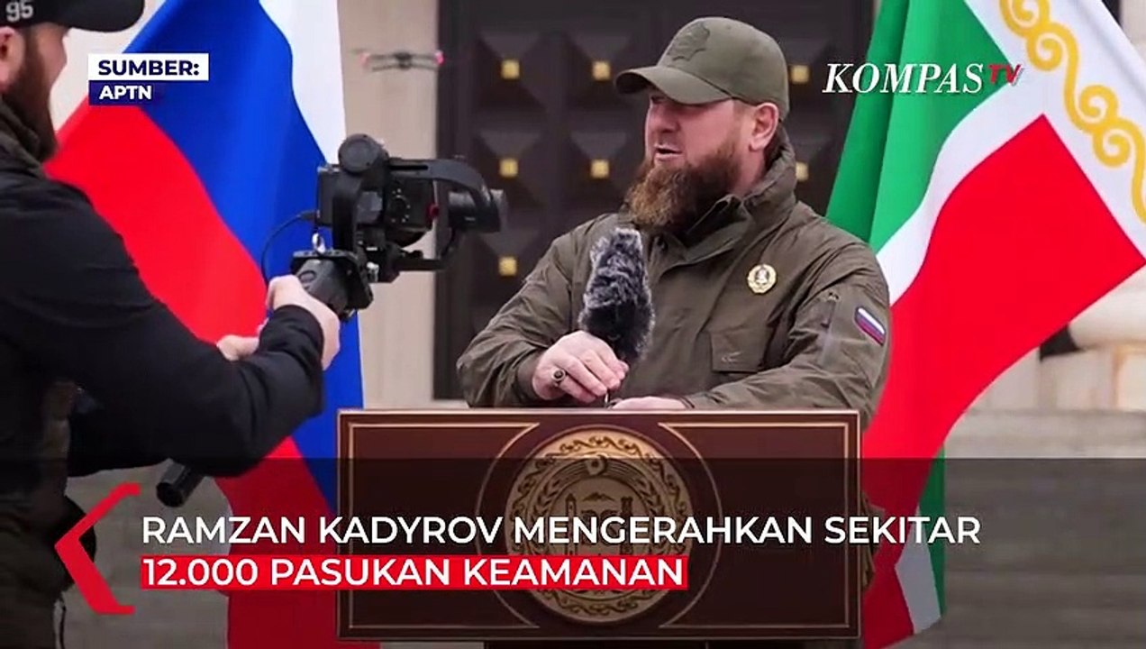 Pemimpin Chechnya Minta Presiden Ukraina Minta Maaf ke Vladimir Putin