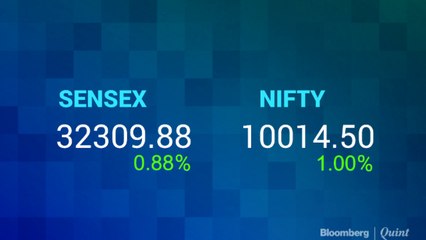 Nifty Closes Week Above 10,000 Led By HDFC Twins