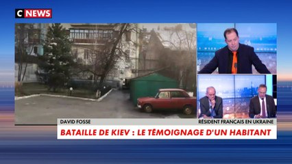 David Fosse, français résident en Ukraine : «On essaie de ne pas montrer qu'on a peur»