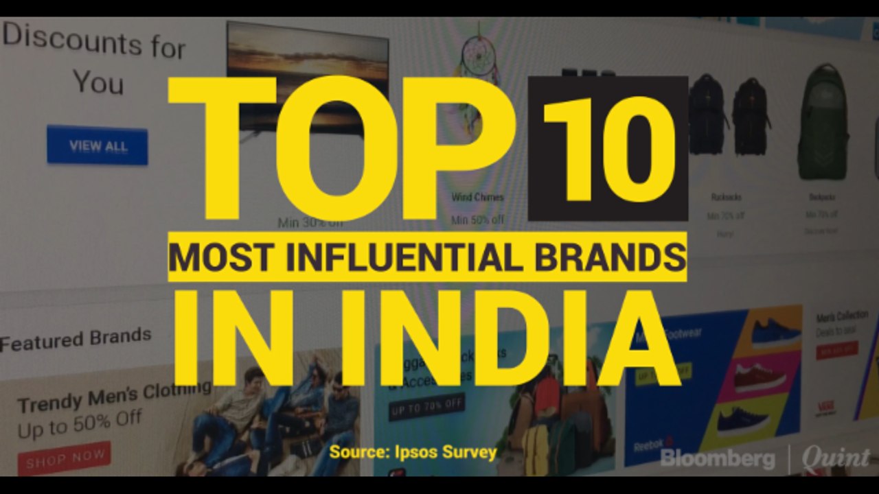10 Most Influential Brands In India