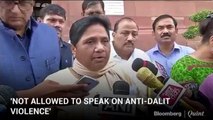 Mayawati Resigns From Rajya Sabha