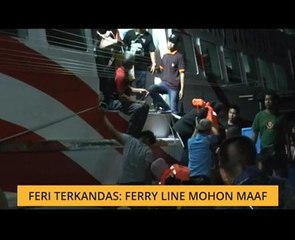 Feri terkandas: Ferry Line mohon maaf
