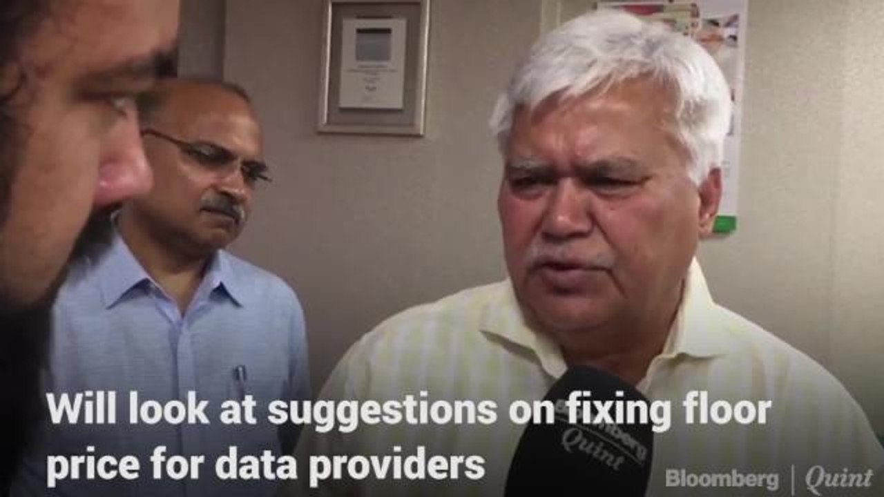 TRAI Will Look At Suggestions Of Fixing Floor Price For Data