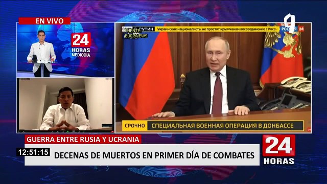 EXCLUSIVO | Peruano en Ucrania: Kiev parece un pueblo fantasma, no hay personas