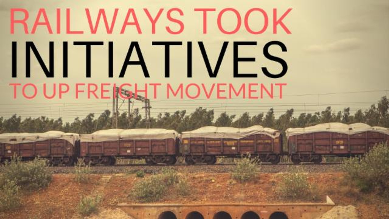 Railways Aim To Load 1,210 MT Freight In FY18