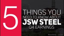 JSW Steel's Earnings In Less Than A Minute