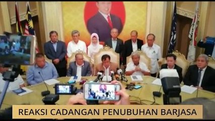 Reaksi cadangan penubuhan Barjasa