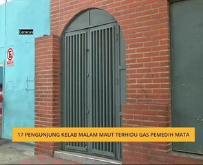 17 pengunjung kelab malam maut terhidu gas pemedih mata
