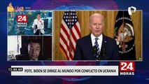 Joe Biden confirmó nuevo paquete de sanciones económicas contra Rusia