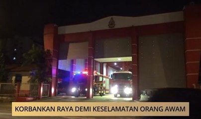 AWANI State [Terengganu]: Korbankan raya demi keselamatan orang ramai
