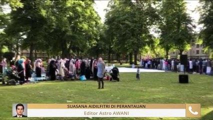 Suasana Aidilfitri di perantauan