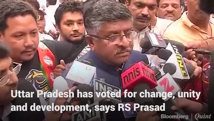Uttar Pradesh Has Voted For Change, Unity and Development says RS Prasad