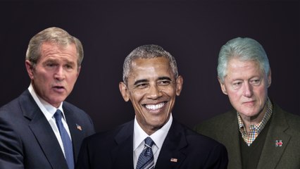 Télécharger la video: What George Bush, Barack Obama And Bill Clinton Are Reading