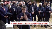 Emmanuel Macron, au Salon de l'Agriculture : «La guerre est revenue en Europe