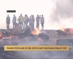 Pasar popular di ibu kota Haiti musnah dijilat api