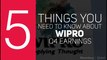 Wipro Earnings In Less Than A Minute