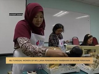 Ibu tunggal Women Of Will jana pendapatan tambahan di musim perayaan