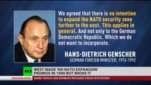 West Broke Its 'No NATO Expansion' Promise of 1990 – Moscow