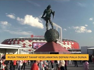 Rusia tingkat tahap keselamatan depani Piala Dunia