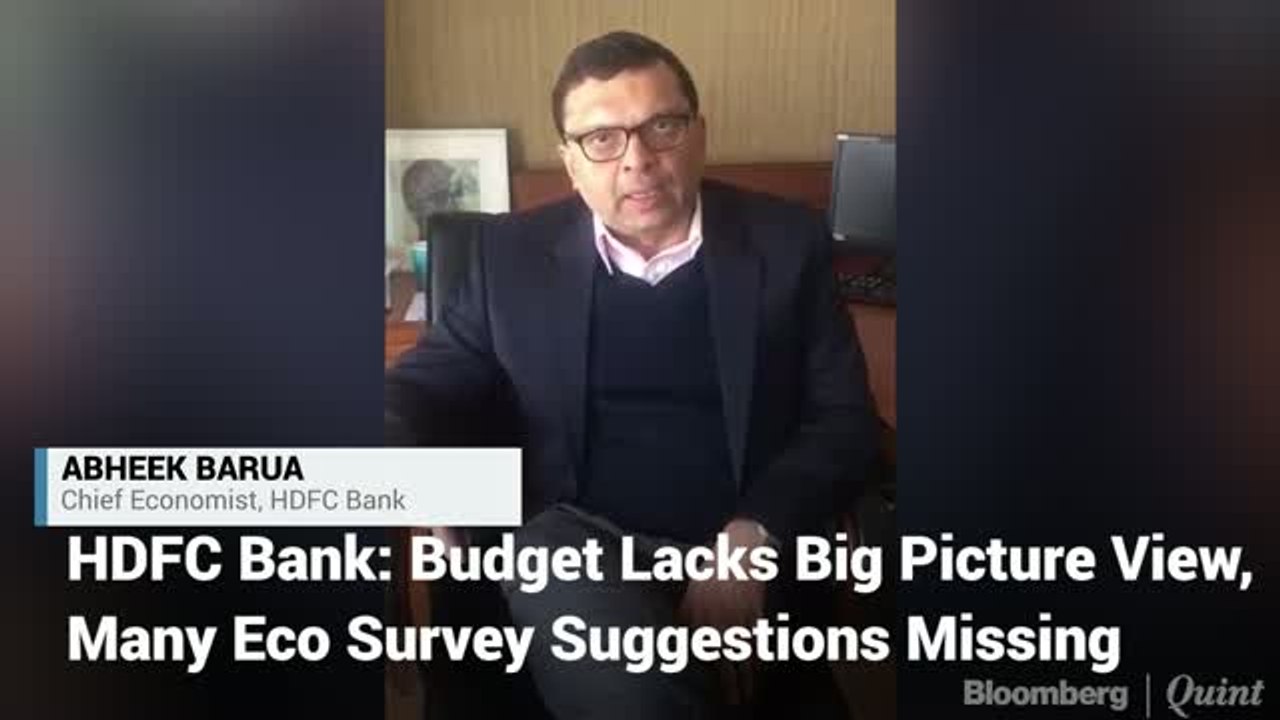 HDFC Bank: Budget Aims To Offset Demonetisation Impact