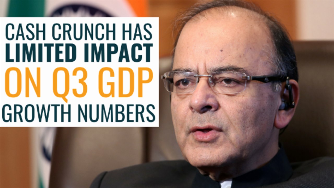 7% Q3 GDP Growth Vindicates Government's Stand: Jaitley