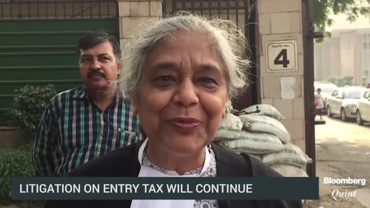 Entry Tax Constitutionally Valid, Says SC