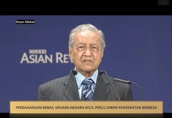 Perdagangan bebas. negara-negara kecil perlu diberi pendekatan berbeza