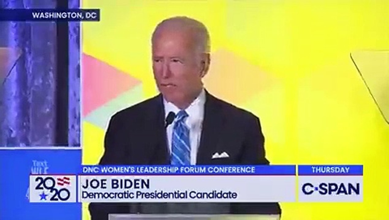 "Imaginen lo que puede pasar en Ucrania si Trump es reelegido", las palabras de Biden sobre Trump en 2019