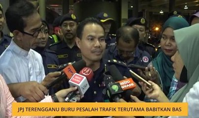 JPJ Terengganu buru pesalah trafik terutama babitkan bas