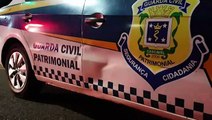 Mais um acidente é registrado no Bairro Floresta; Motociclista em posse de maconha atinge viatura da Guarda Civil Patrimonial
