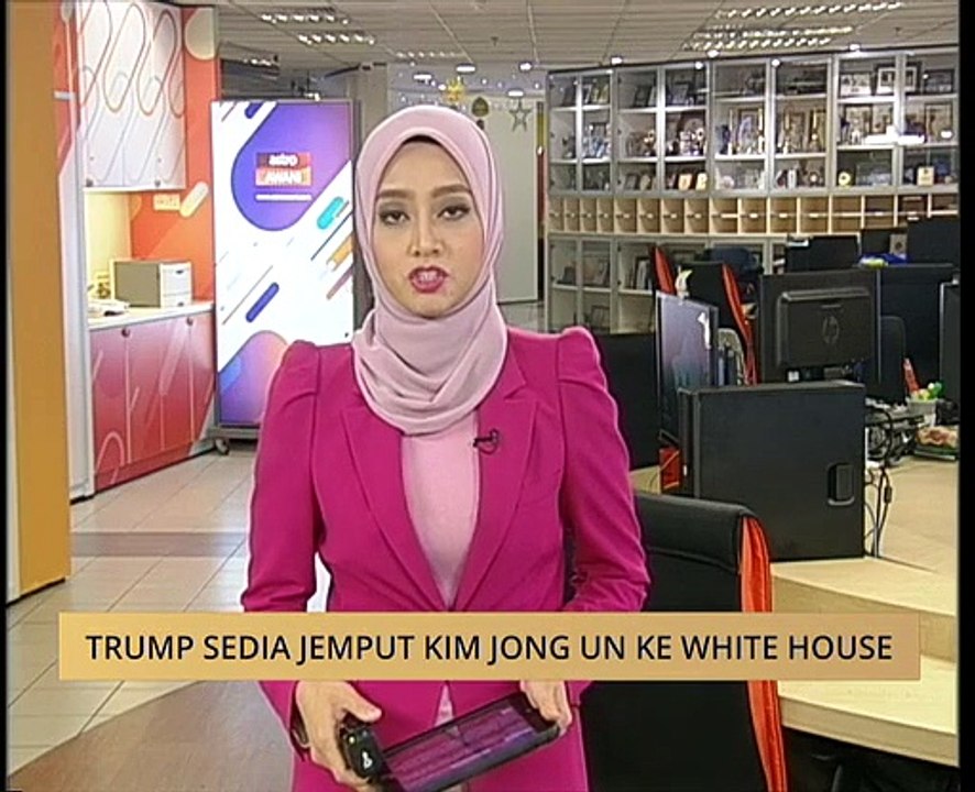 Trump sedia jemput Kim Jong Un ke White House