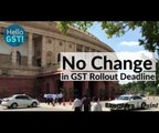 Government Maintains April 2017 as GST Deadline