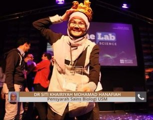 FameLab International 2018: Saintis Malaysia menang