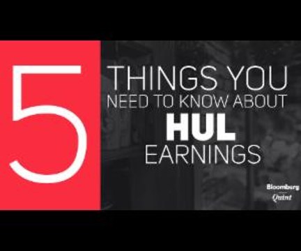 HUL Earnings in Less Than a Minute