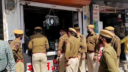 एसपी ने दुकानों पर अचानक शुरू किया तलाशी अभियान,बाजार में मचा हड़कंप