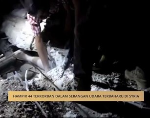 Hampir 44 terkorban dalam serangan udara terbaharu di Syria