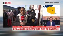 L'envoyée spéciale Régine Delfour : «Plus de 10 000 réfugiés qui attendent de rentrer en Pologne»
