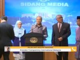 Pelan Anti Rasuah Nasional - Reaksi Presiden TI-M