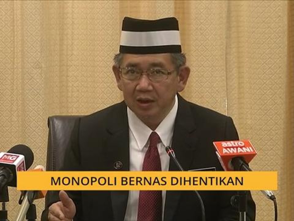 Monopoli BERNAS dihentikan