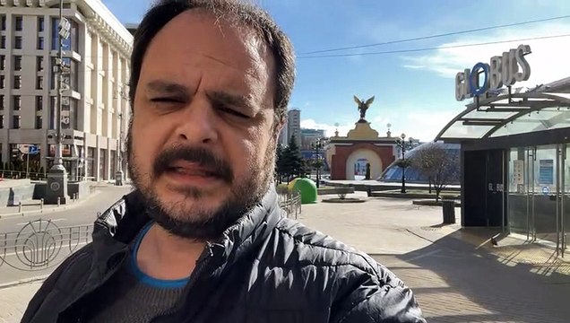 Alberto Sicilia, enviado especial a Kiev: Hay bastantes civiles dispuestos a resistir, ya sea con un kalashnikov o con cócteles molotov
